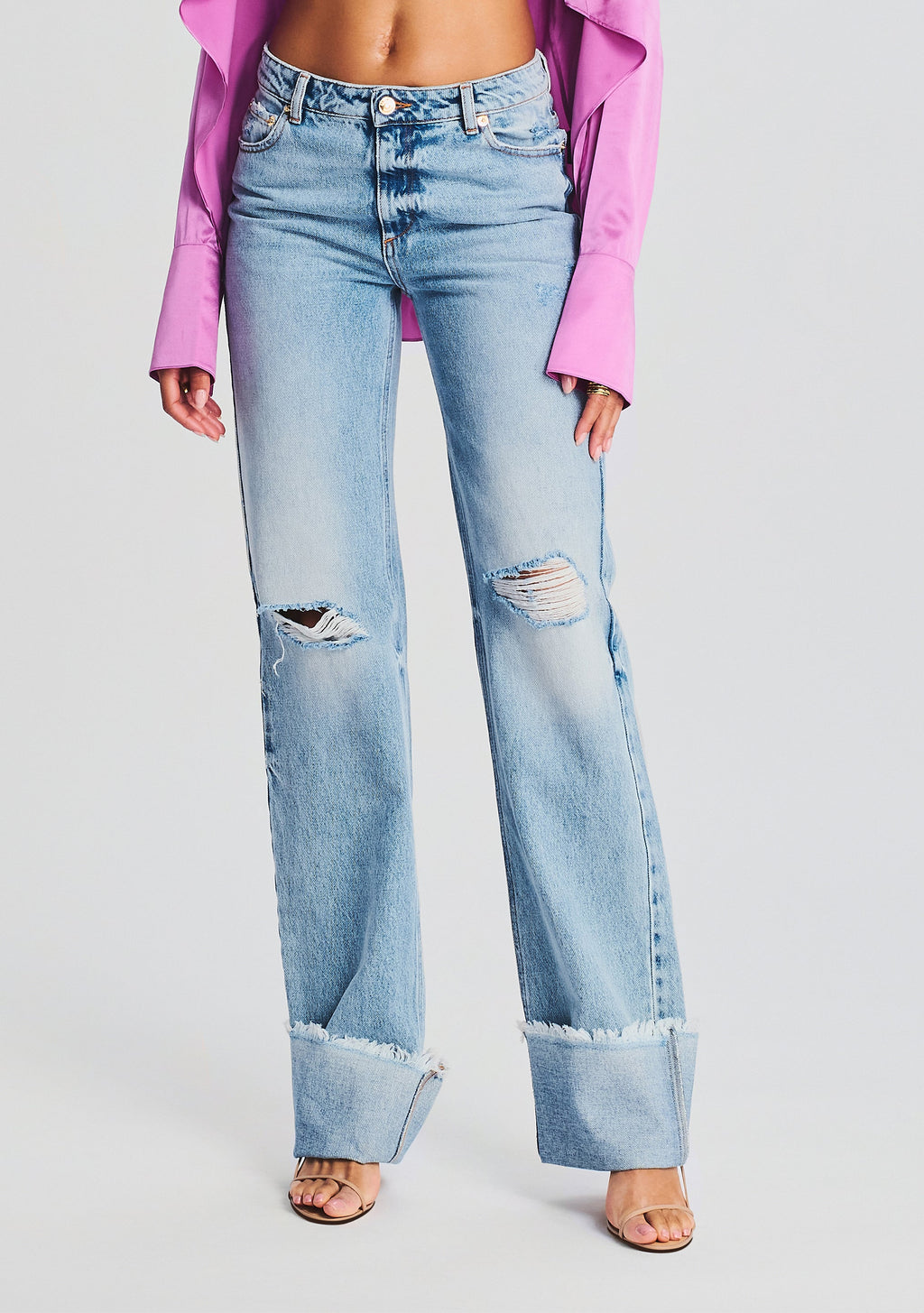Margot Cuffed Boyfriend Jean