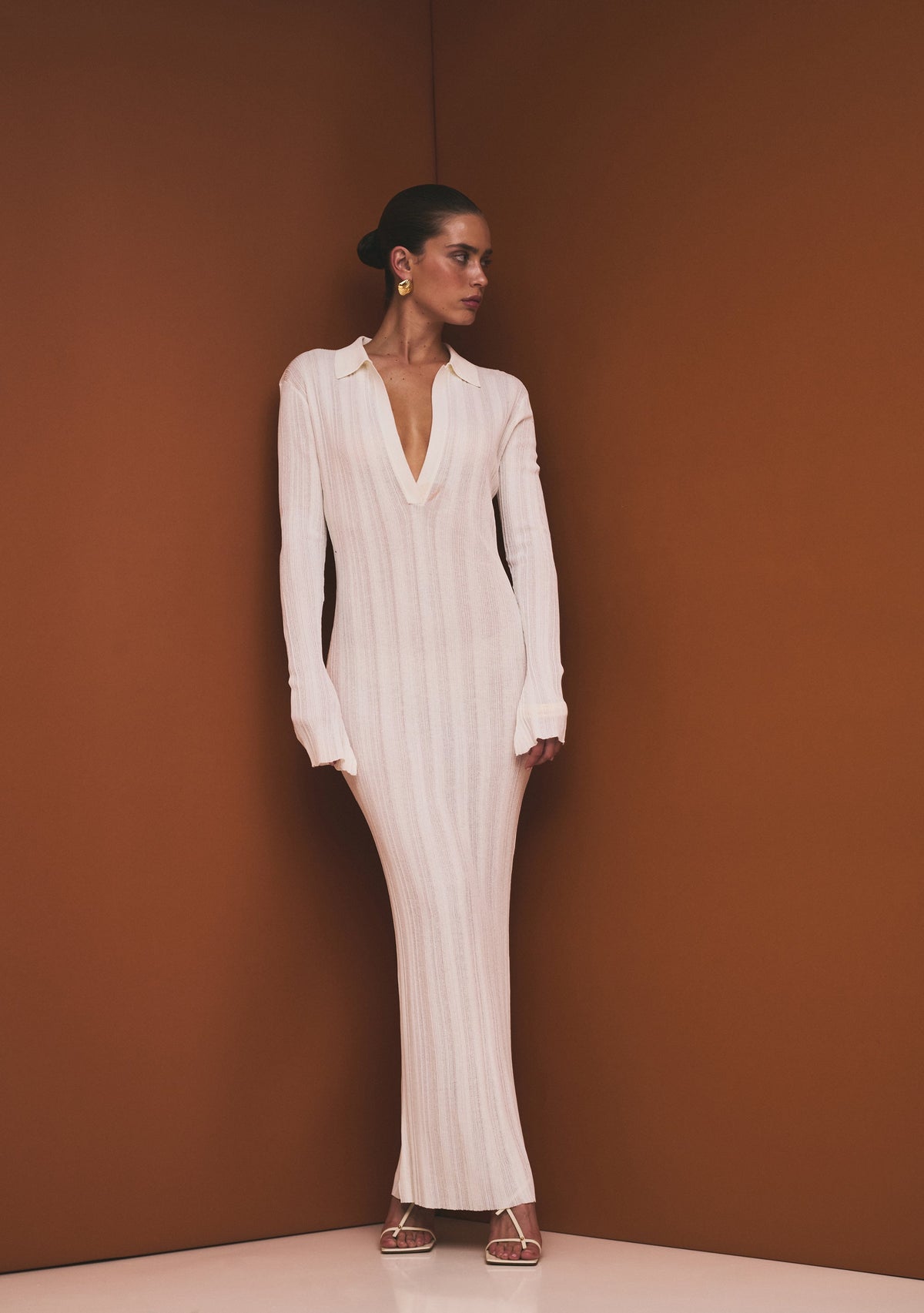 Azula Rib Knit Maxi Dress