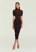 Roberta Mesh Midi Dress