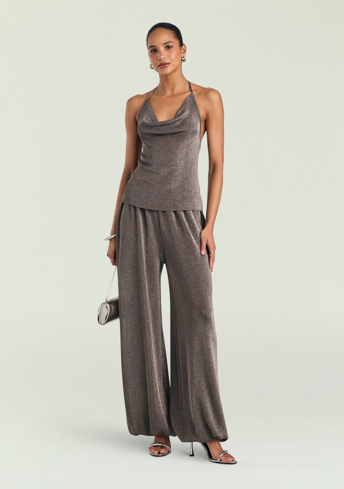 Esmerelda Metallic Knit Pant