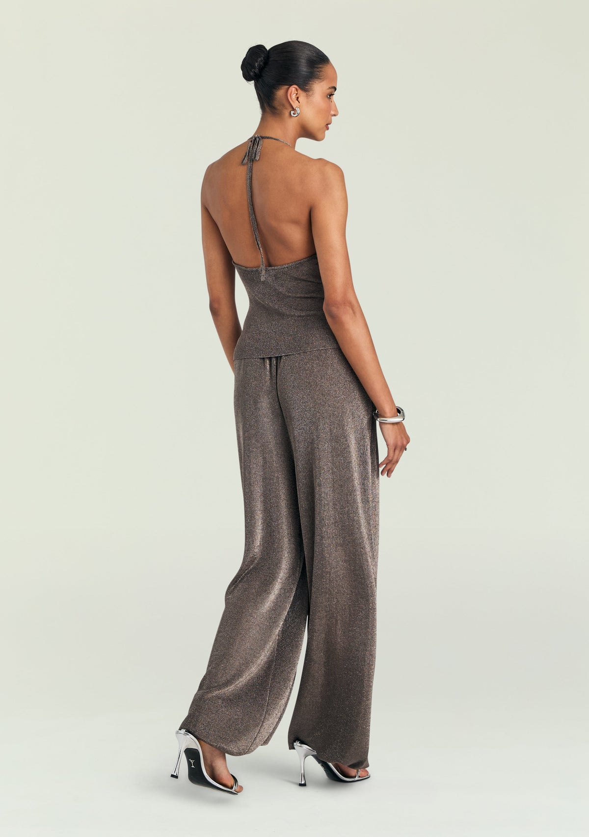 Esmerelda Metallic Knit Top