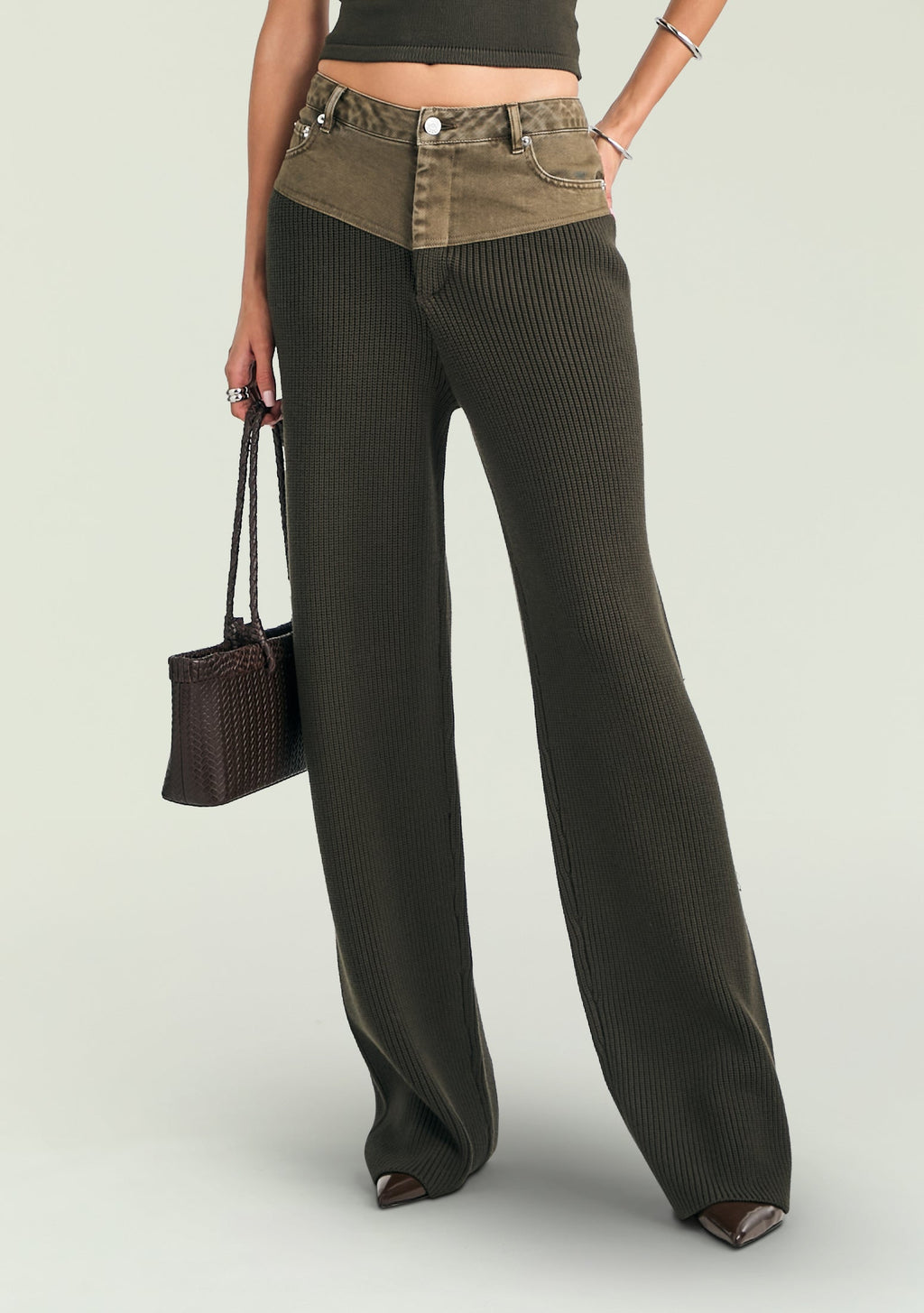 Chani Knit Denim Pant