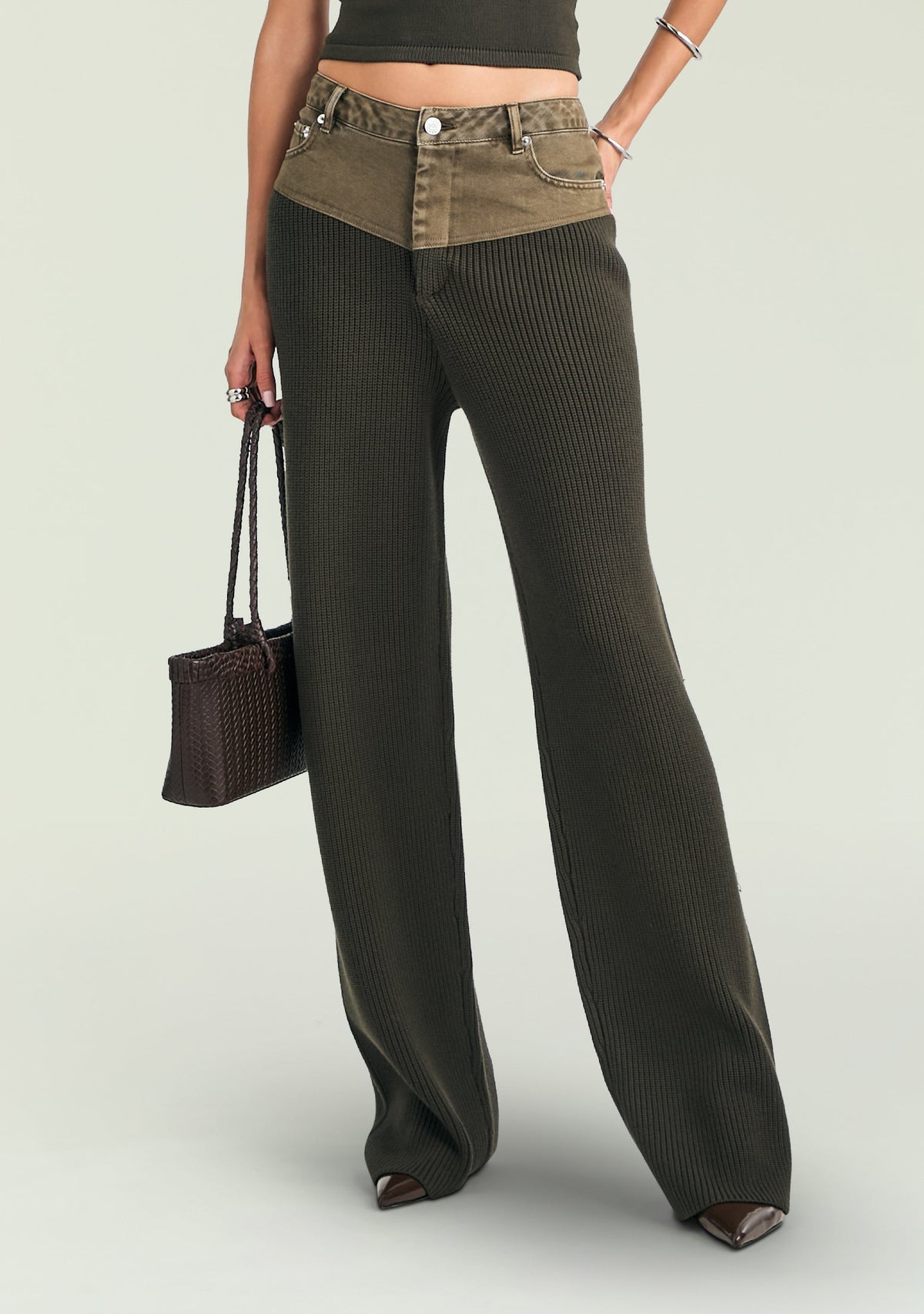 Chani Knit Denim Pant