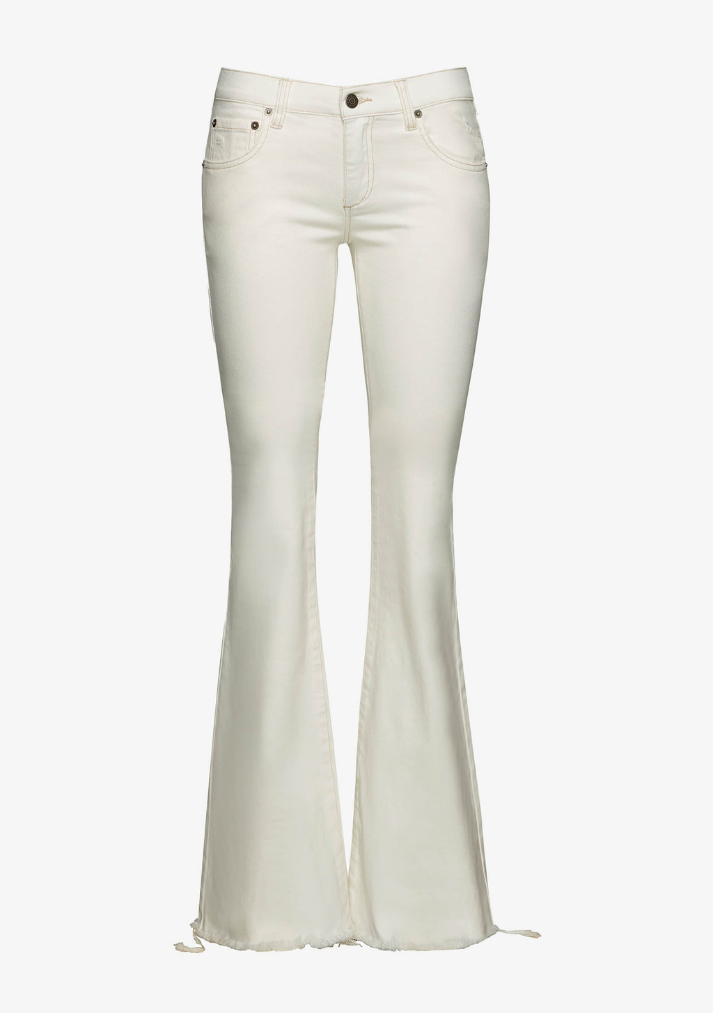 Demi Mid Rise Flare Jean