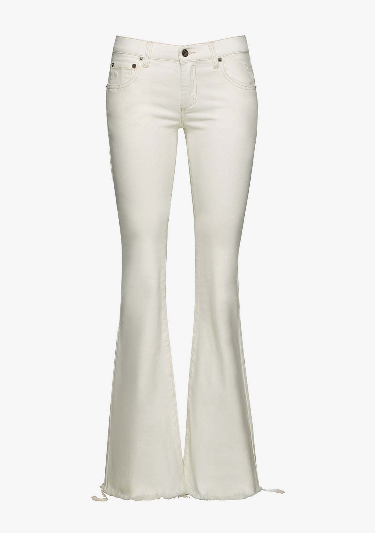 Demi Mid Rise Flare Jean