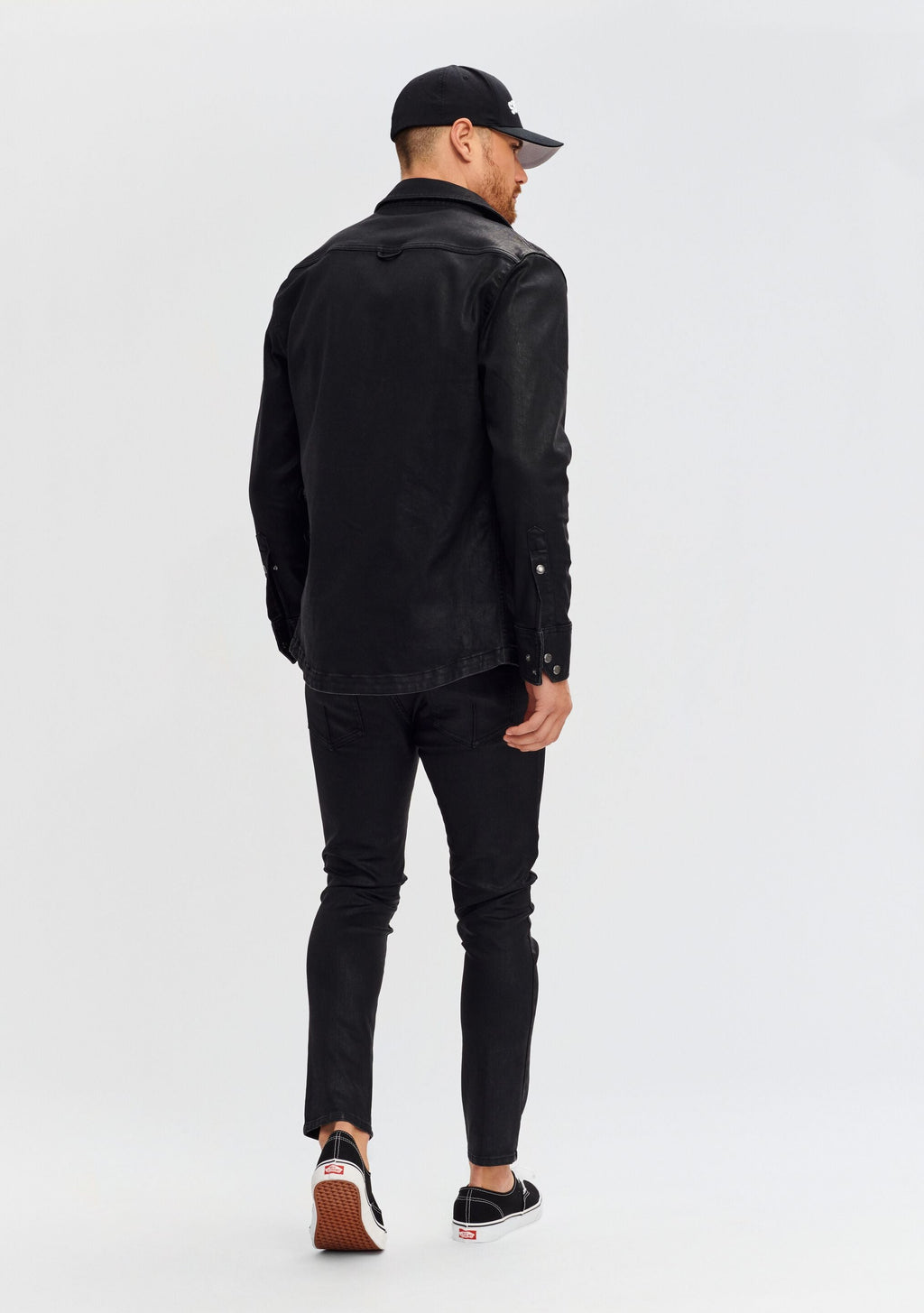 Marcus Coated Denim Shirt