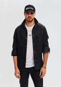 Marcus Coated Denim Shirt