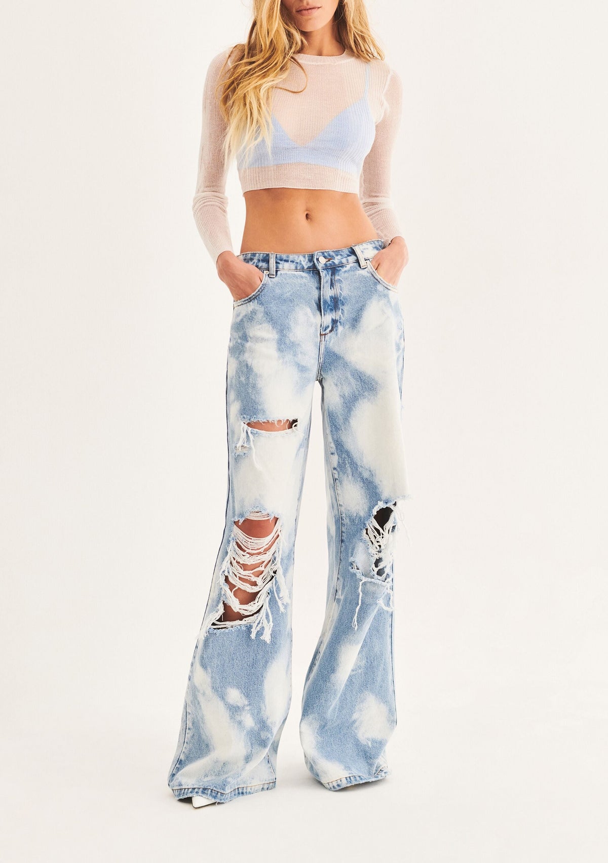 Iris Silk Bralette
