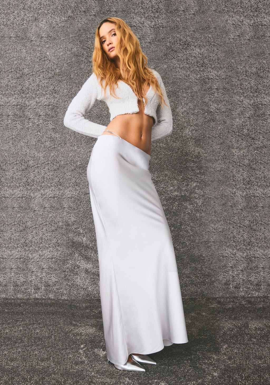 Silvana Silk Maxi Skirt