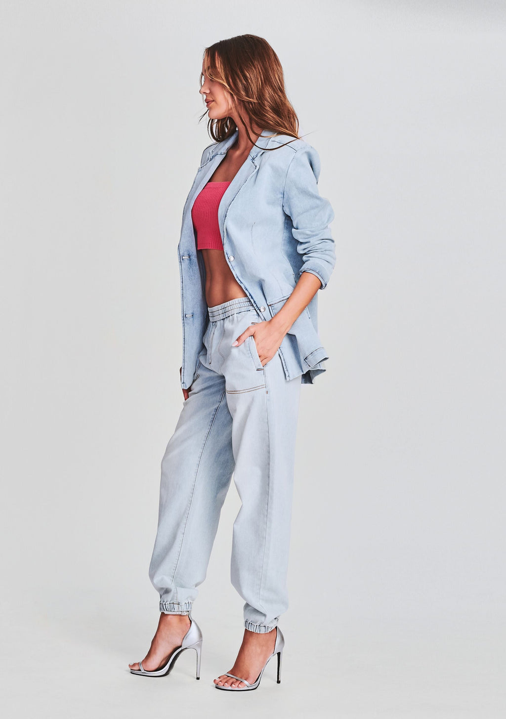Beckett Denim Blazer