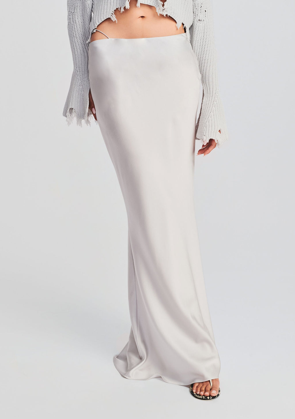 Silvana Silk Maxi Skirt