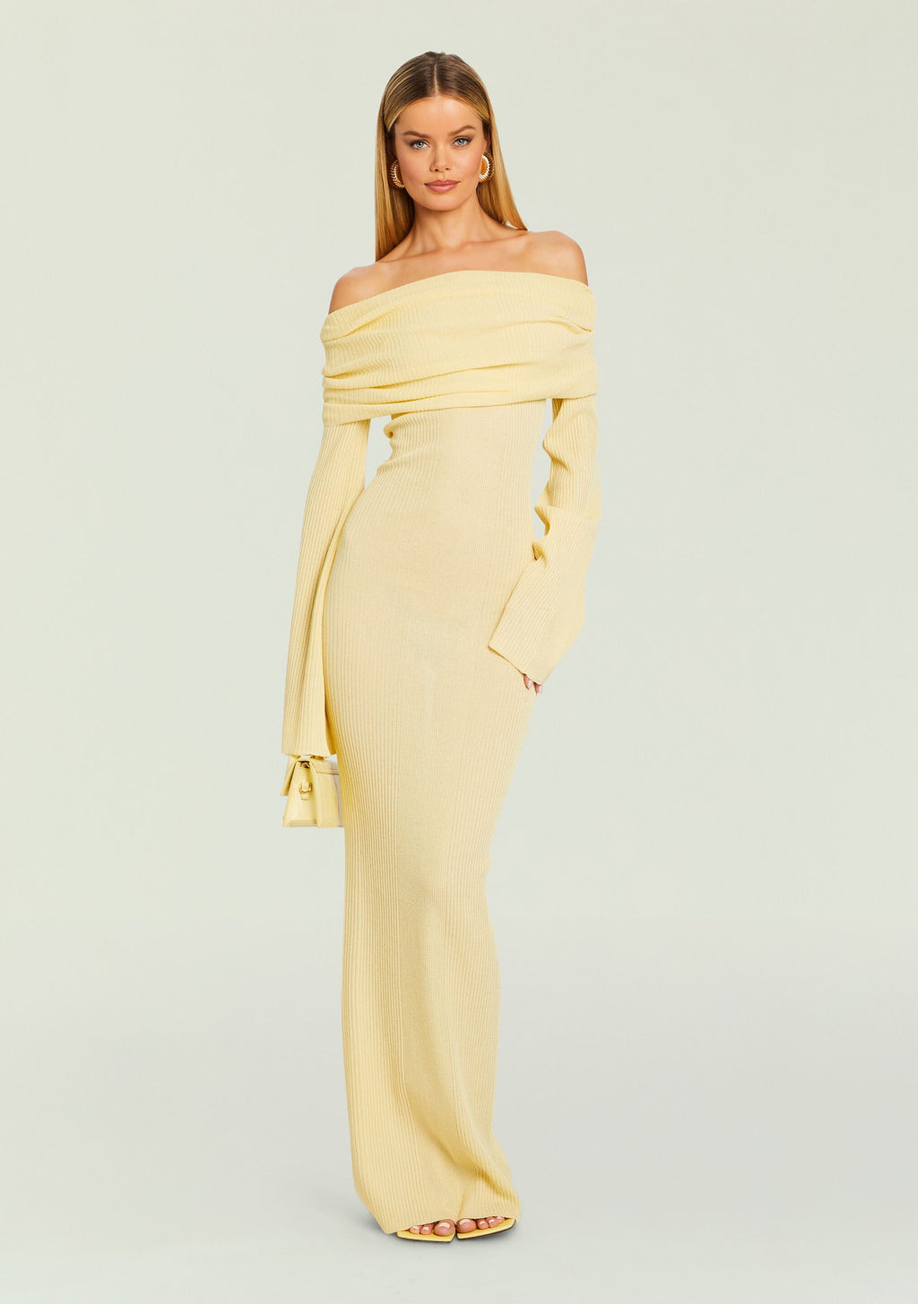 Galleria Rib Knit Maxi Dress