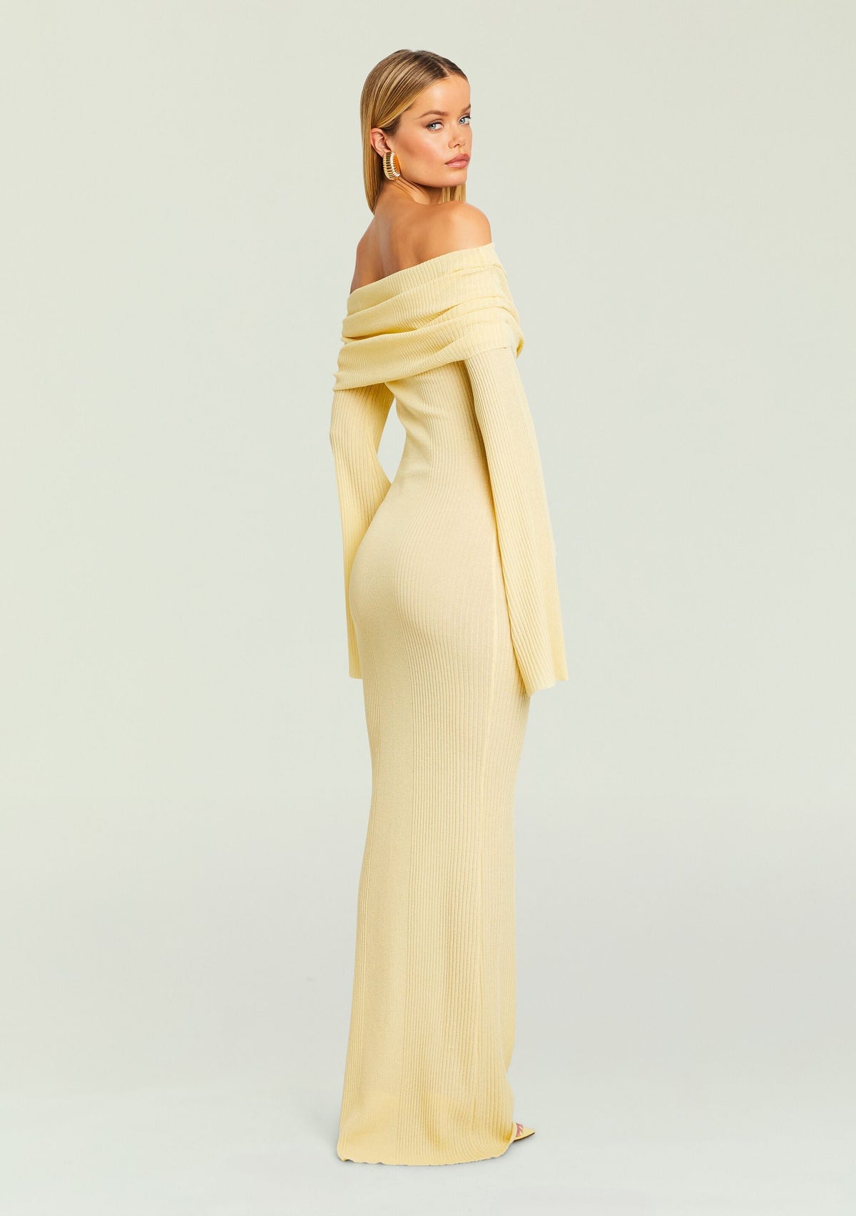 Galleria Rib Knit Maxi Dress