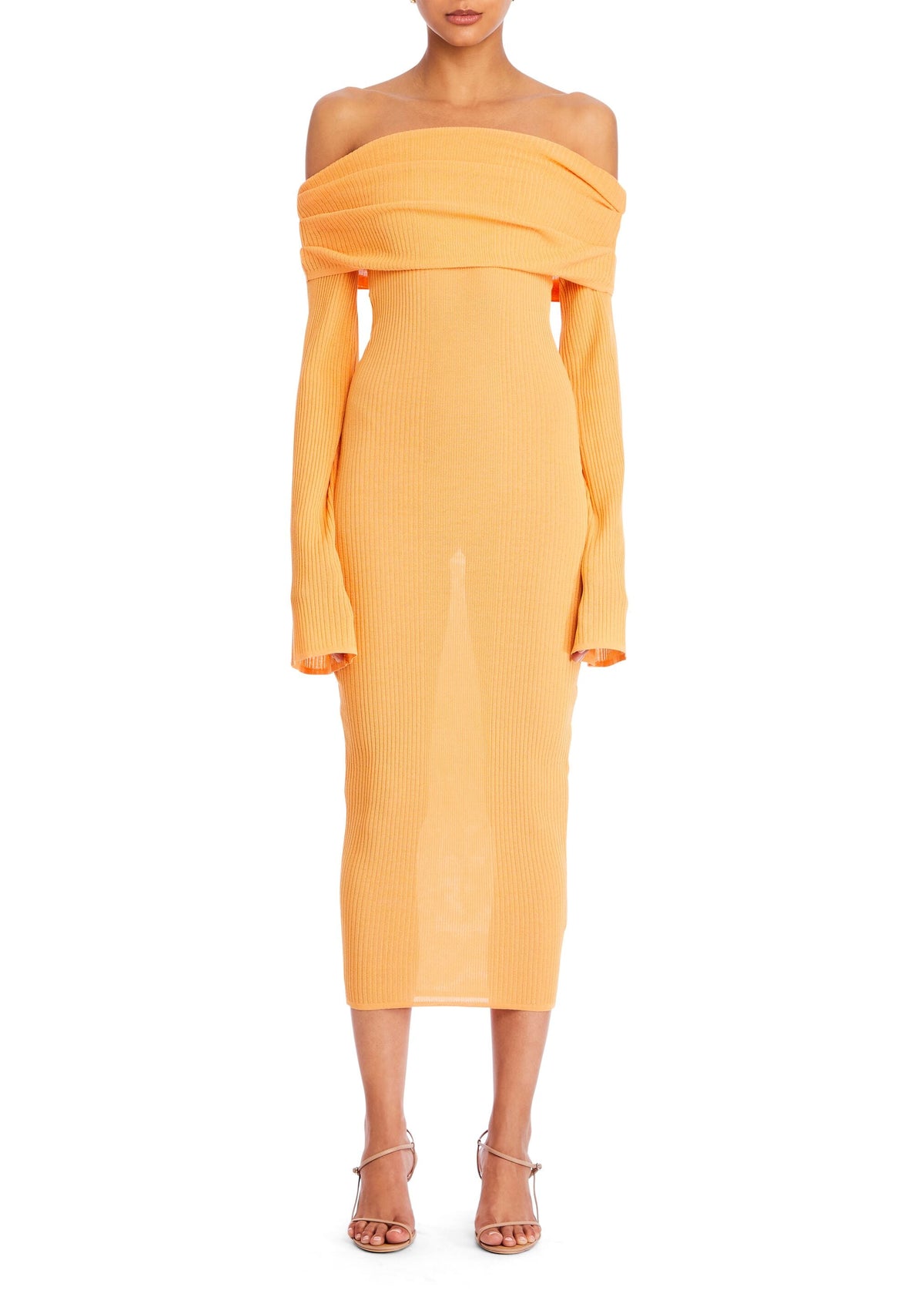 Tallulah Rib Knit Midi Dress
