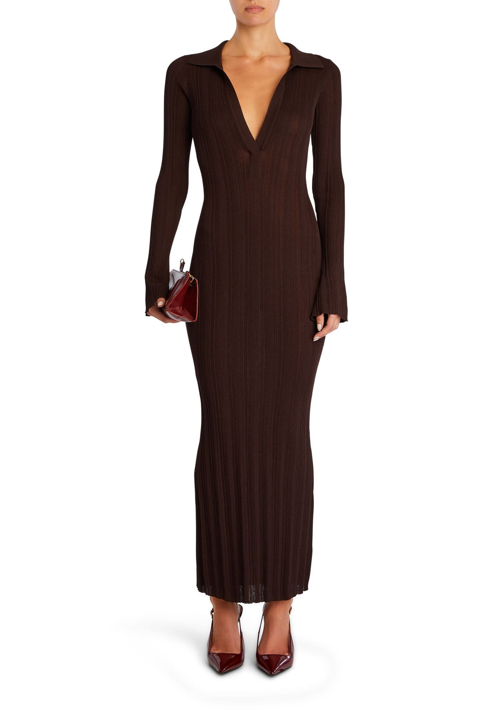 Azula Rib Knit Maxi Dress