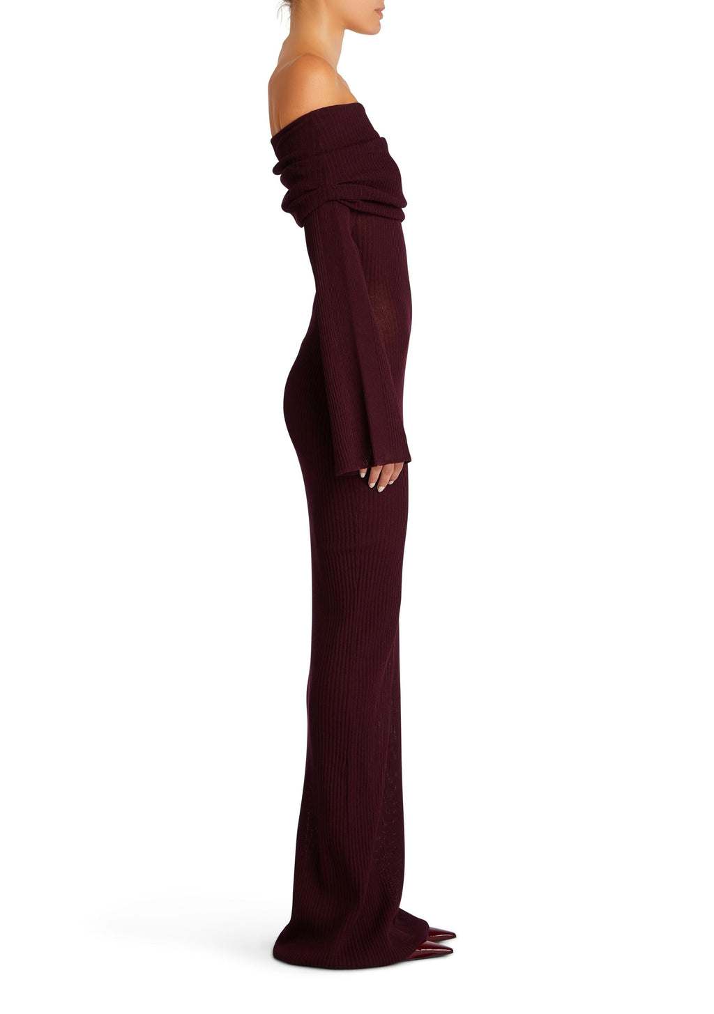 Galleria Rib Knit Maxi Dress