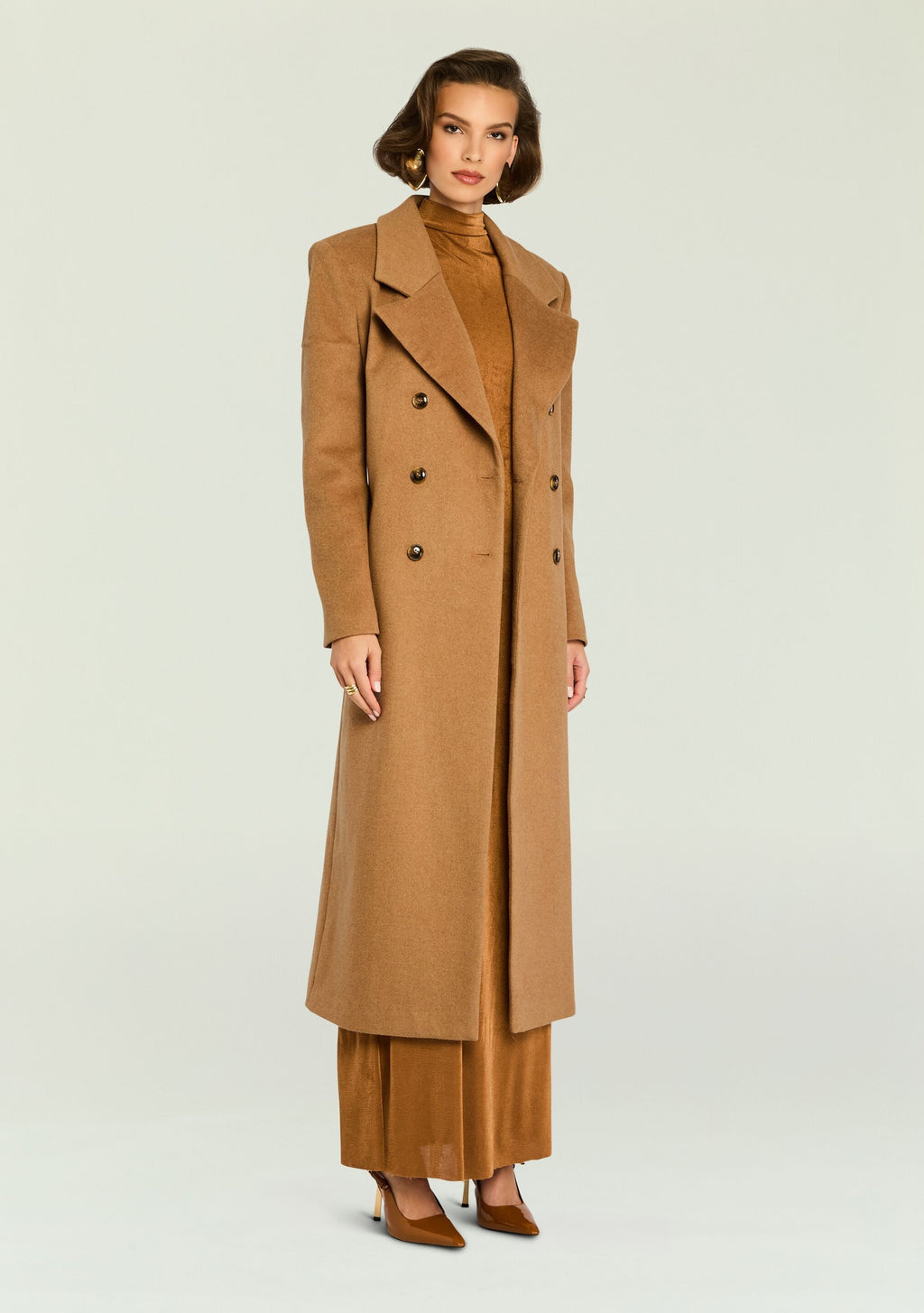 Leche Wool Coat