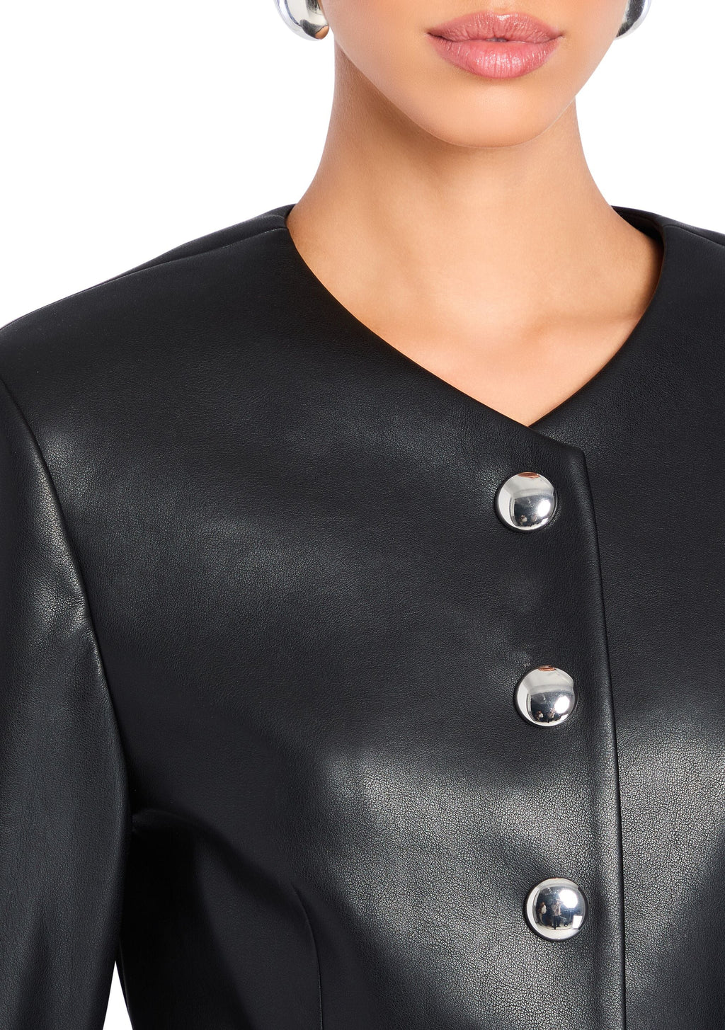 Gloria Vegan Leather Jacket