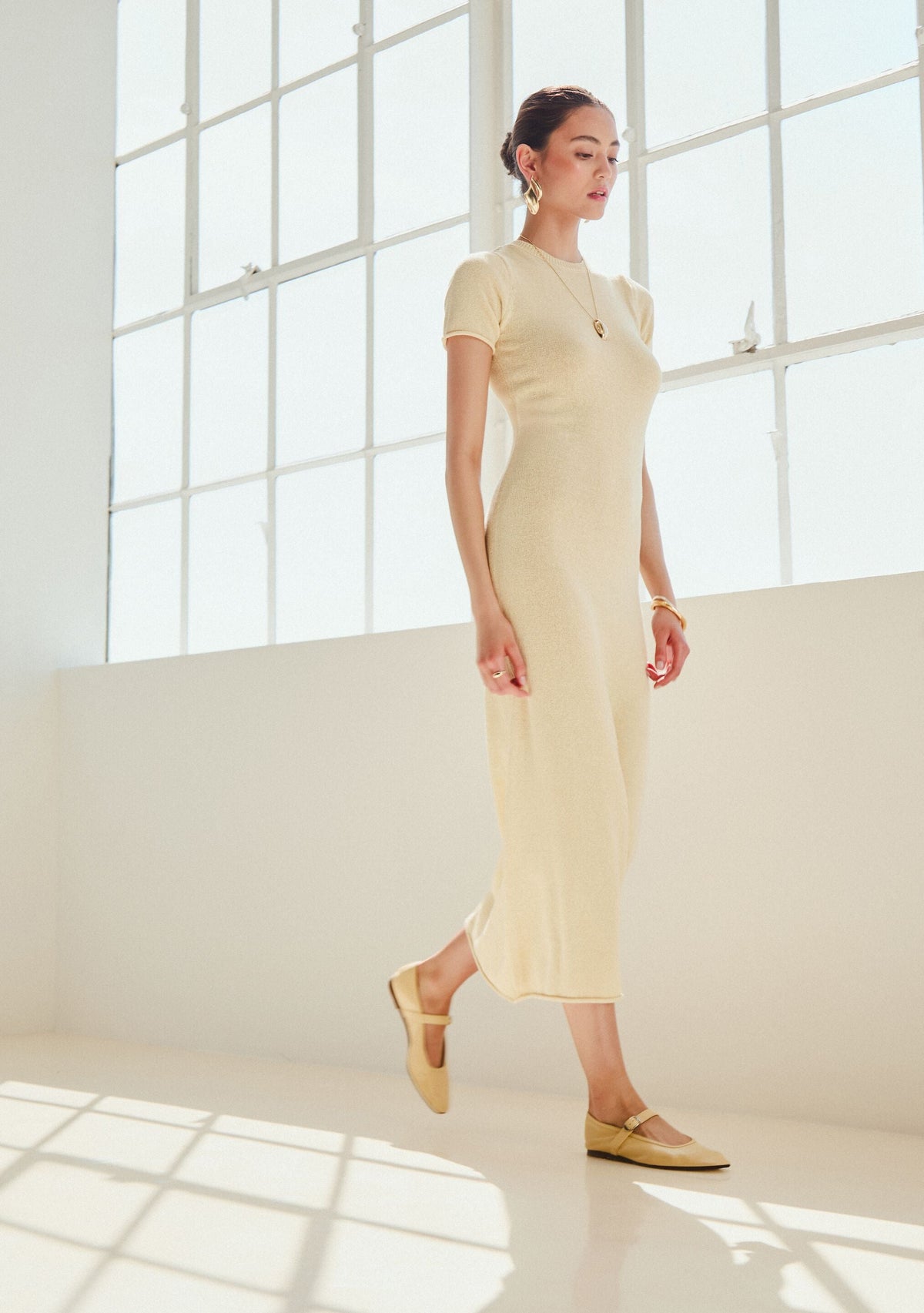 Airess Knit Maxi Dress