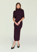 Wisteria Knit Midi Dress