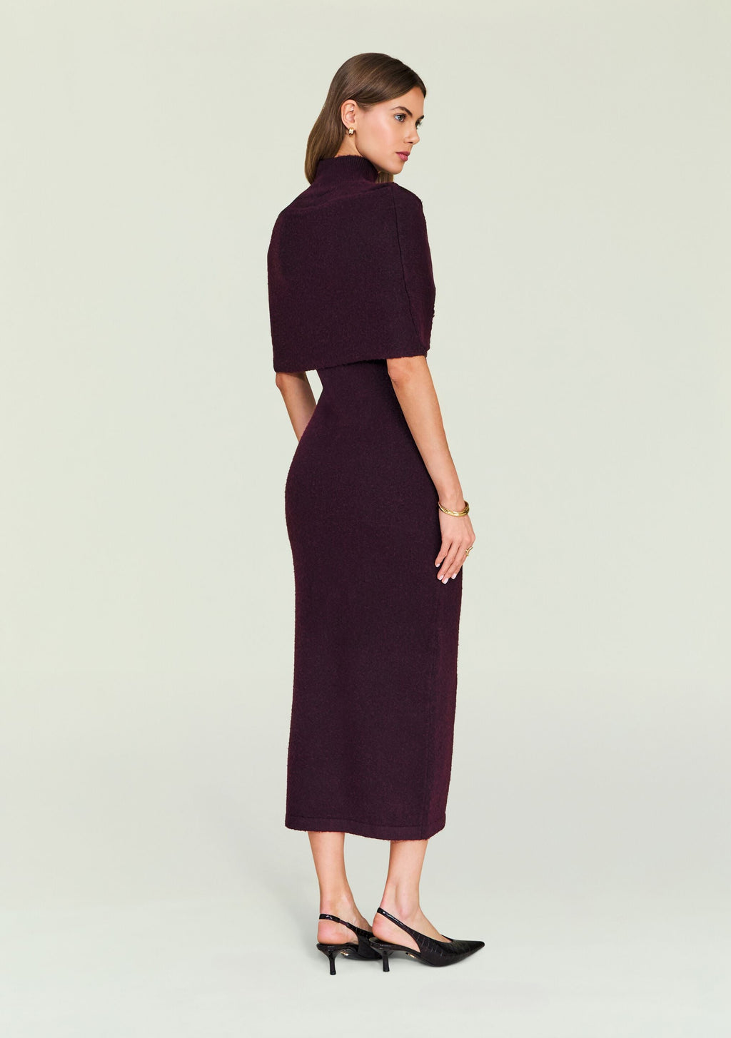 Wisteria Knit Midi Dress