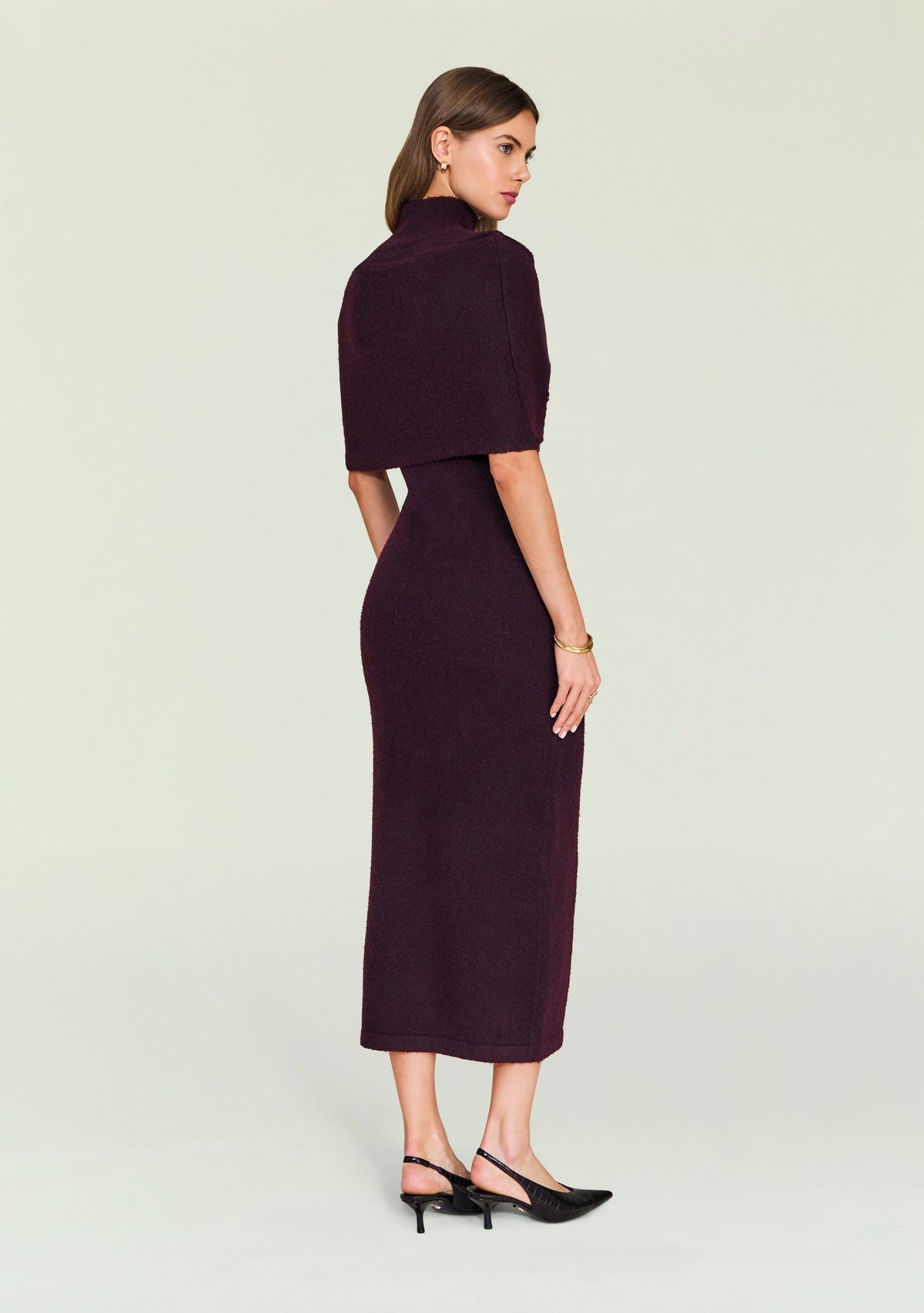 Wisteria Knit Midi Dress