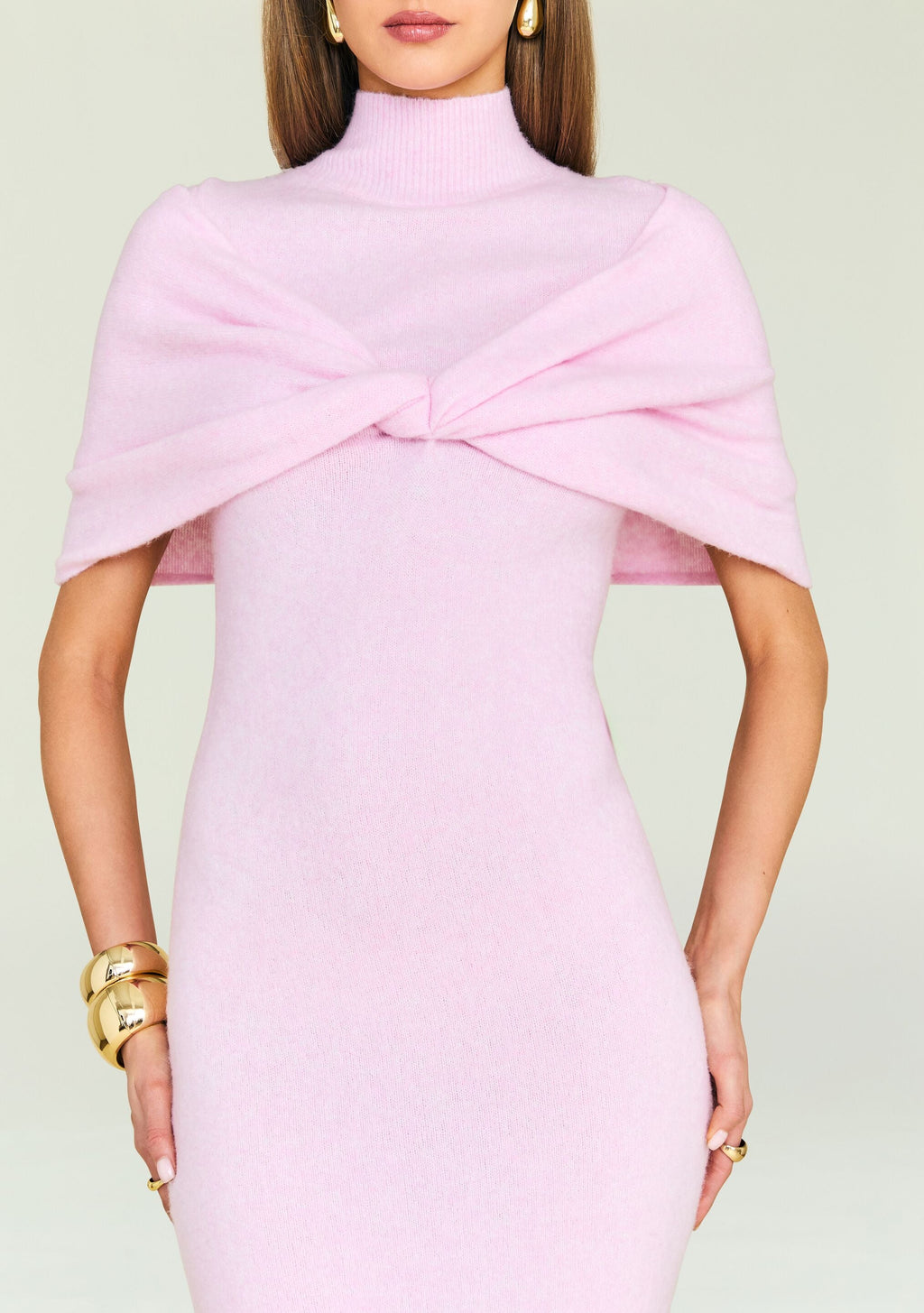 Wisteria Knit Midi Dress