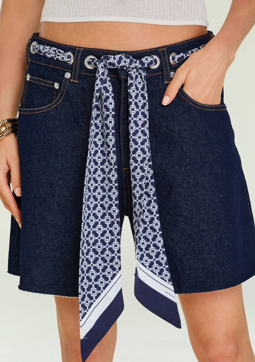 Sabrina Denim Short
