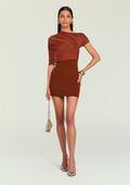 Selma Mini Crepe Dress