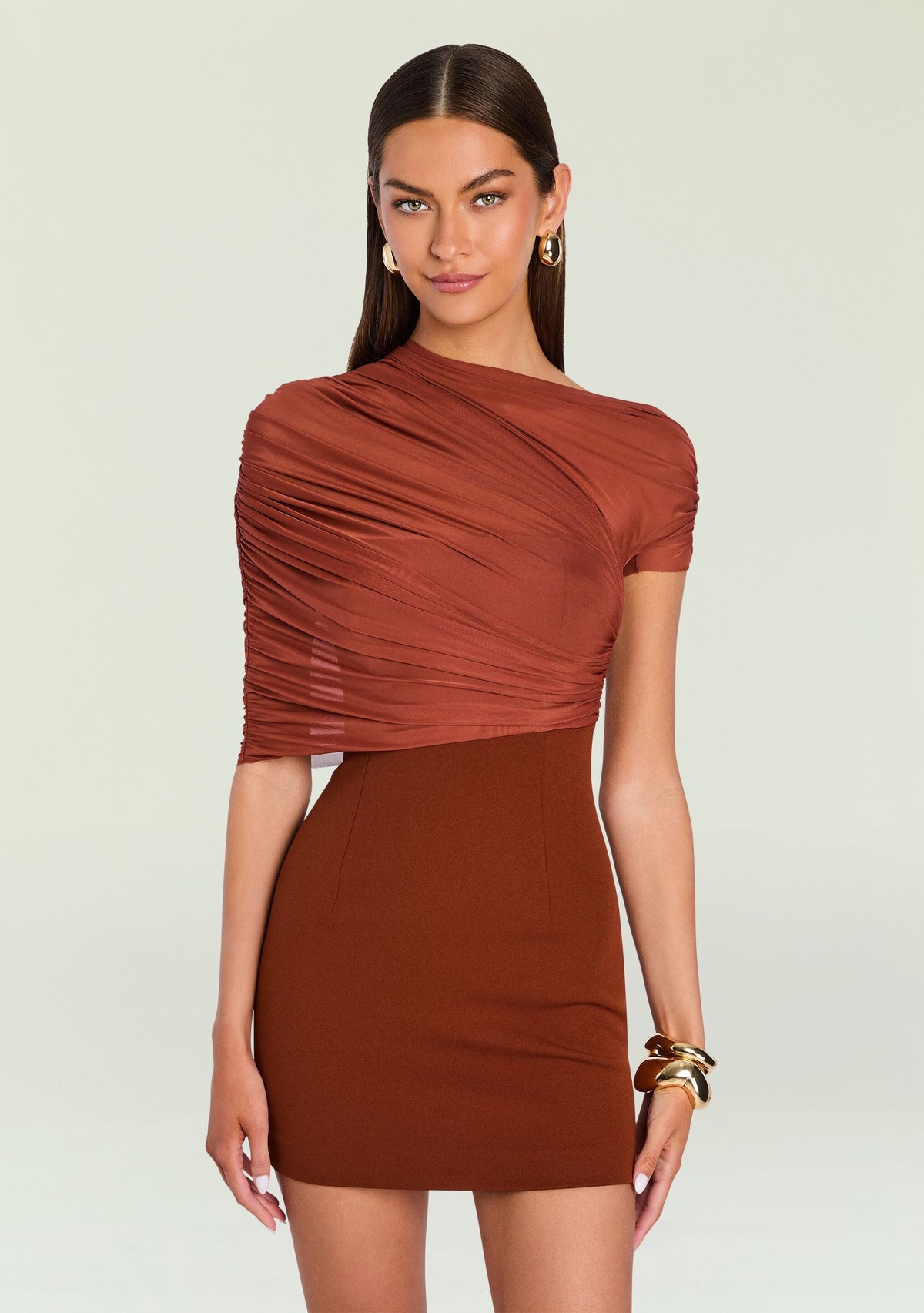 Selma Mini Crepe Dress