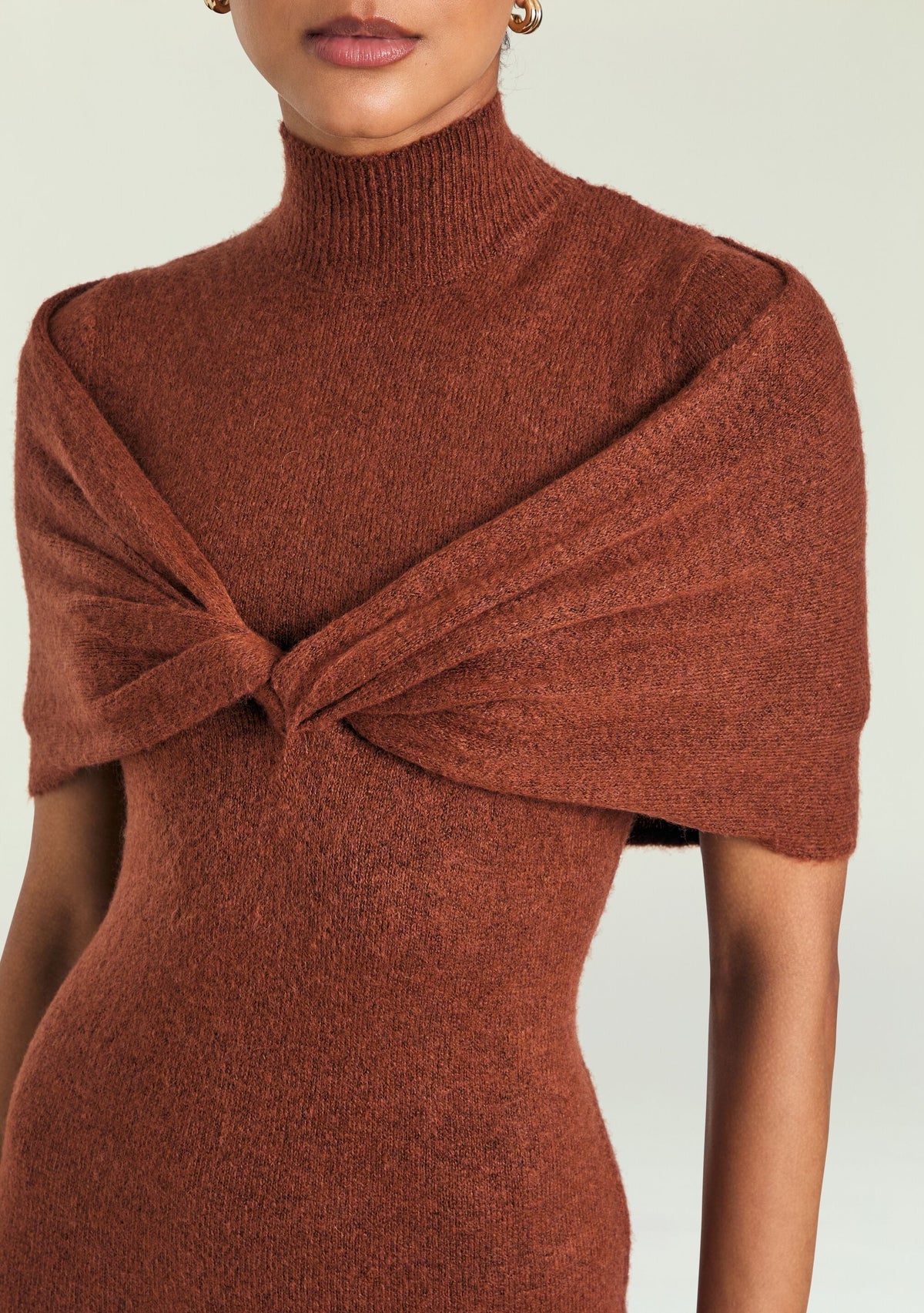 Wisteria Knit Midi Dress