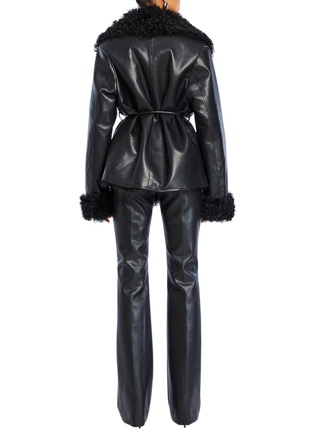 Roxanne Vegan Leather Coat