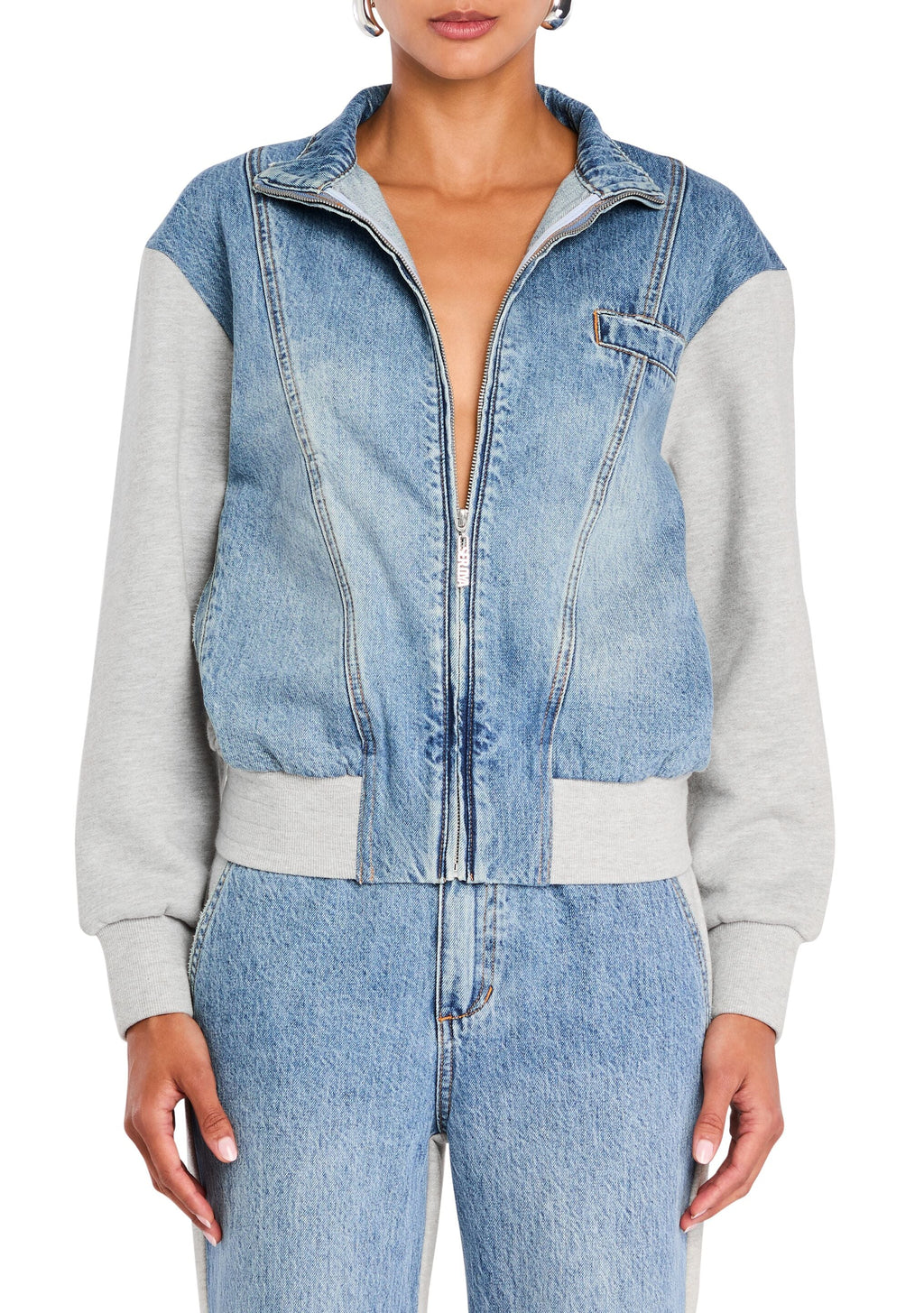 Page Terry Denim Jacket