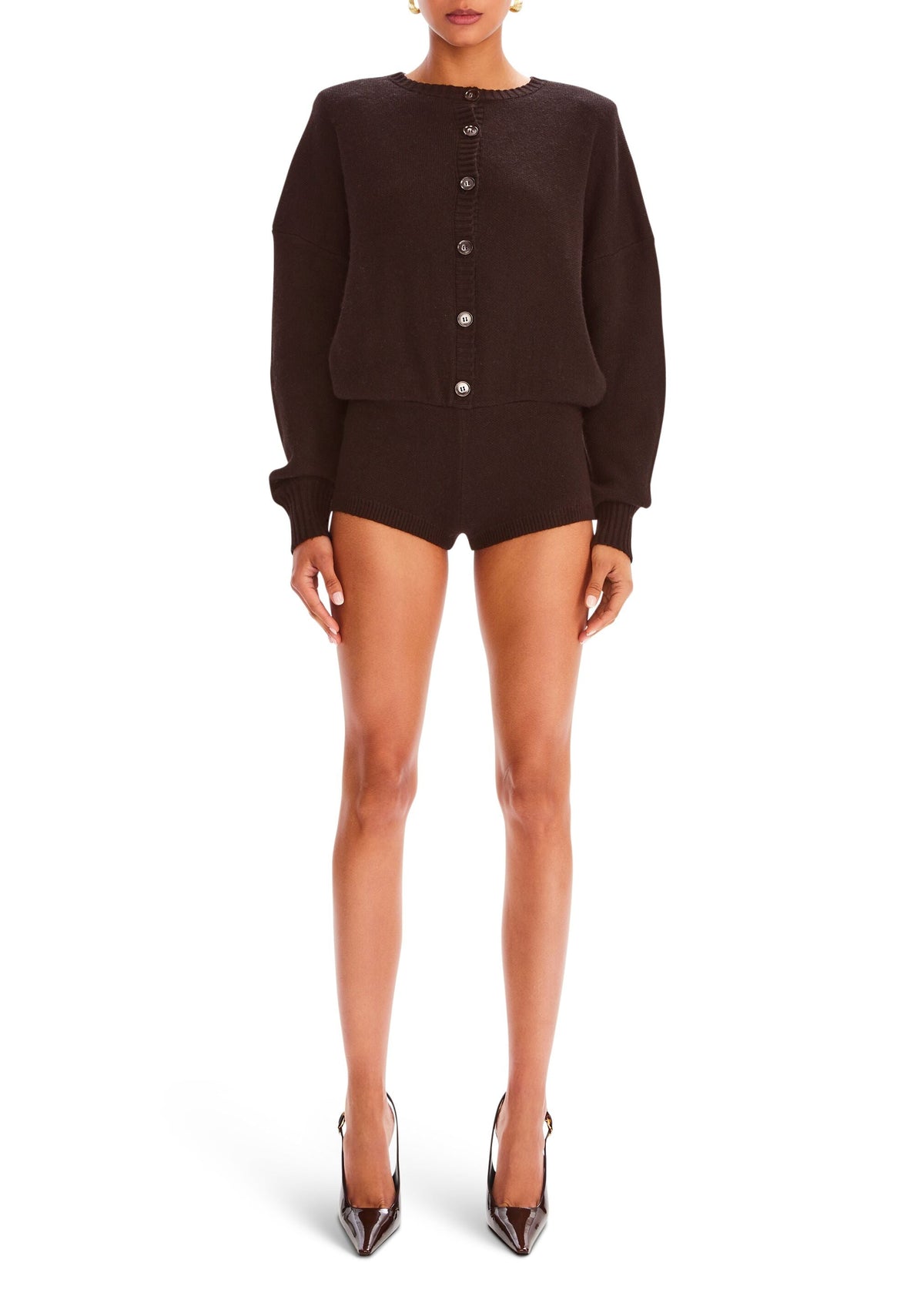 Sable Knit Romper