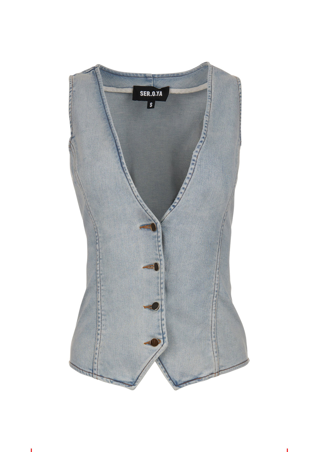 Taylor Denim Vest